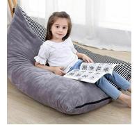 Pouf poire géant pour enfants et adultes - Sac de rangement en peluche, confort et style.