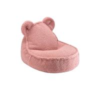 Pouf Poire Ours Chambre Enfant - Fauteuil Comfortable En Teddy Guava TU