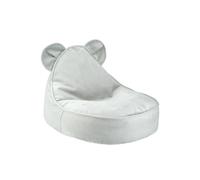 Pouf Poire Ours Chambre Enfant - Fauteuil Comfortable En Velours Misty Green TU