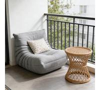 Pouf poire paresseux, chaise longue pour adulte avec mousse haute résilience, design ergonomique, sans assemblage, pour salon, coin lecture