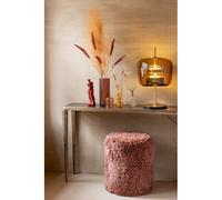 Pouf polyester cuivre h.50cm