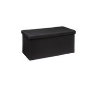 5five Pouf double pliable en polyester - Noir