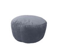 Relaxdays Pouf en corduroy