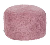 Pouf Repose-Pieds Boho Moderne en Coton 50 x 35 cm Housse Amovible Fait Main Ros