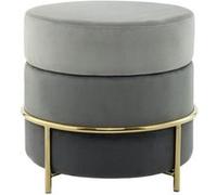 Paris prix Pouf Matilda rond - Gris