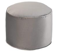 Pouf rond en velours pour intérieur, avec un design ergonomique
