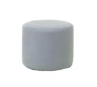 Pouf rond - Petit repose-pieds - Moderne - Rembourré - Avec base antidérapante - Pour salle de bain, chambre à coucher, salon, bureau