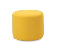 Pouf rond - Petit repose-pieds rembourré avec base antidérapante - Lavable - Pour salon, chambre à coucher, salle de bain, entrée
