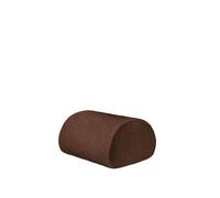 Ferm Living Pouf Rouli pure bouclé Marron châtaigne