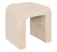 Pouf Sevi beige - Atmosphera Créateur d'intérieur