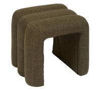 Pouf Sisco vert Kaki - Atmosphera Créateur d'intérieur