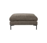 SUMMER - Pouf en tissu café Marron