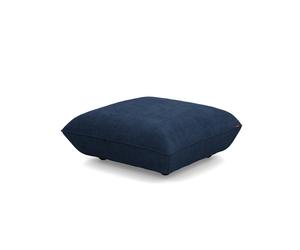 Pouf Sumo en Corde Recy Bleu Foncé