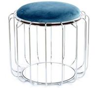 Paris prix Pouf table d'appoint - Bleu canard