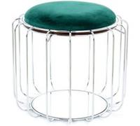 Paris prix Pouf rond velours - Vert