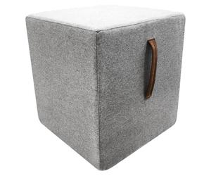 Pouf Tabouret de pied rond Tabouret rembourré Tabouret de siège Ottomane Tabouret cube Nouveau