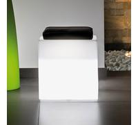 POUF TABOURET LED JARDIN LUMINEUX ASSISE PISCINE SIÈGE HYDROFUGE APPUI