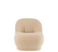 Pouf textile beige h.72cm