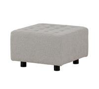 Pouf Tissu Bou owie 51cm Gris Clair
