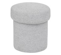 Atmosphera - Pouf Kita d37cm Gris