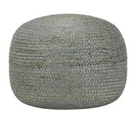 Pouf - VIDAXL - Vert olive - Fait à la main en jute - Confortable