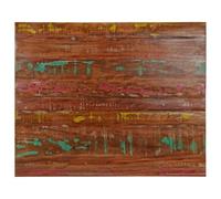 POUFGDR Dessus de Table Bois Massif 90x80x2,5 cm | Rustique, Fait Main, Teck Manguier Pin Hêtre, Facile à Nettoyer, pour Salle à Manger