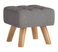 Poufs avec rangement Découvrez le pouf HOMCOM, idéal comme siège d'appoint ou repose-pieds. Enveloppé de tissu effet lin respirant et bien rembourré, il combine confort et style. Son design capitonné 