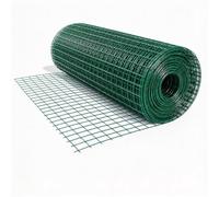 Poulailler Volaille, 1.8 M X 30 M, Maille 60 X 60 Mm, Revêtu De PVC | Acier Galvanisé à Chaud, Clôture Jardin, Volière, Poulailler, Clapier, Parterre Surélevé