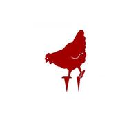 Poule miss chabo à planter - rouge framboise