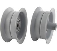 Poulie à courroie plate en stock, adaptée aux modèles Snapper 12 et 14 avec coupe 38 – H : 47,6 mm, diamètre extérieur : 104,8 mm, diamètre intérieur : 9,5 mm