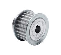 Poulie à Courroie Z HTD5M Poulie 25T avec rainure de clavette Poulie à Courroie d'engrenage de 21 mm de Largeur, alésage 8/10/12/18/19 mm, poulie de Transmission en Alliage d'aluminium 25T Durable et