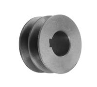 Poulie à double rainure en V, diamètre d'alésage 19-28 mm, poulie en fonte for outils électriques, accessoires for courroie de distribution(83x30x28mm)