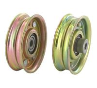 Poulie à gorge plate adaptable pour SCAG pour modèles 36"", 46"" et 52"" - H: 25,4mm, Ø: ext: 83mm, Ø int: 9,53mm