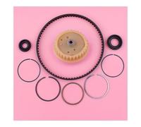 Poulie d'arbre À Cames, Courroie De Distribution, Anneaux Piston 39mm, Jeu Joints D'huile Adaptés La Tondeuse Gazon Honda GX35 GX 35, Petit Moteur