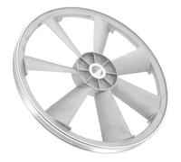 Poulie de Compresseur Air en Aluminium à Gorge Unique A, Argenté | Diamètre Intérieur 22,5 à 24,5mm, Transmission, pour Courroies en V et Mise à Niveau