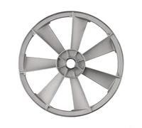Poulie de compresseur d'air en métal avec diamètre extérieur de 300 mm et alésage intérieur de 21,5 mm à 23,5 mm pour courroie triangulaire de type A