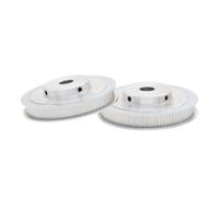 Poulie de courroie distribution HTD 3M, Type BF 80T 90T 100T 120 dents, trou clavette 8/10/12/14/15-30mm for 10/15mm large(12mm-keyway 4x1.8mm,90T,16mm (for belt 15mm))
