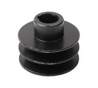 Poulie de courroie ronde à double canal de rechange pour moteur diesel avec vis et joint d'étanchéité pour une installation pratique (168/170F 70A)