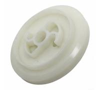Poulie de démarrage en plastique robuste compatible avec les tronçonneuses 024 026 028 034 Ms240 Ms260 Ms260c Remplace 1125 195 0401 Couleur blanche (1 pièce)