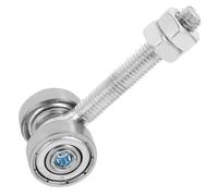Poulie de Porte Coulissante C30 50 Kg, à Double Roulement, Acier | Roue Épaissie, Trou de Vis 8mm, Diamètre 2,2cm, Fonctionnement Silencieux pour Réparation de Portes Couleur Aléatoire