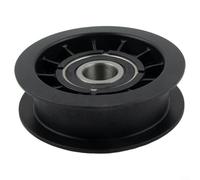 Poulie de renvoi en V Premium pour L100 L120 L130 La105 Ponts de tondeuse pour l'entretien du véhicule, roue tendeur de courroie trapézoïdale de rechange 690409, moteur en acier robuste