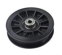 Poulie de renvoi plate 116-2456 utilisée dans les assemblages d'entraînement de tondeuse Toro et Exmark pour une efficacité de transmission de puissance constante