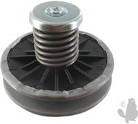 Poulie de renvoi pour carter de transmission Mtd, Sabo, Stiga. Ø 74 mm. Remplace les pièces d'origine Sau13095, 122601932/0.