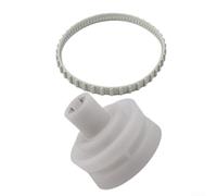 Poulie de roulement et courroie pour Hayward pour Tigershark RCX26002 RCX23002 - Courroie d'entraînement pour robot nettoyeur de piscine traction améliorée mouvement fluide (2 pièces)