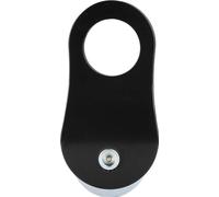 Poulie de treuil de récupération à bloc de renvoi de 22 000 lb pour remorque de remorquage ATV UTV, noire