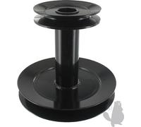 Poulie double réglable pour palier de lame MTD. Remplace la pièce d'origine 756-04067a.