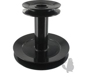 Poulie double réglable pour palier de lame MTD. Remplace la pièce d'origine 756-04067a.