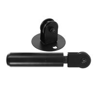 Poulie Murale Réglable en Fer pour Luminaire Suspendu Barre Lestée | Installation Simple, Hauteur Ajustable, Fixation Robuste pour Éclairages Suspendus Domestiques, Style Industriel Rustique,