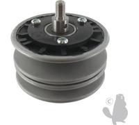 Poulie pour Hayter, boîtier d'engrenages Pubert. ø 78 mm. Remplace les pièces d'origine 411001, 0306060025.