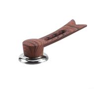 pour accessoire de Casserole en Bakélite Remplaçable - pour accessoire Cuisine pour robuste Acier Inoxydable Anti-Brûlure Gain de Place 15,3x4,2cm(Brown)